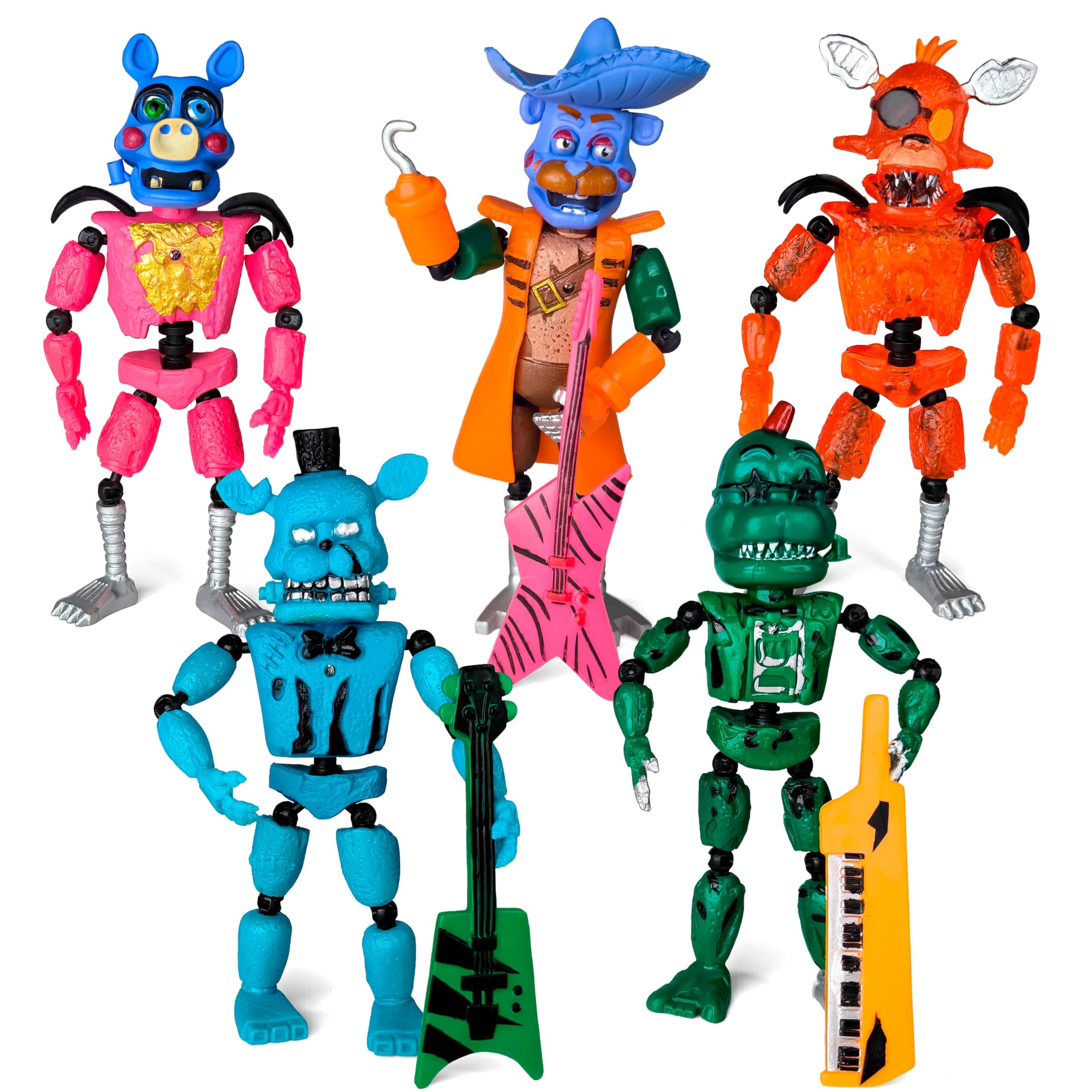 Toysvill 5 PCS Inspired by Game Five Night at Freddys Toys